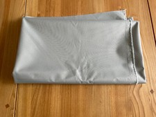 Bezug Stoff für Gartenmöbel, Kissen im Außsenbereich Outdoor hellgrau 98 x 164