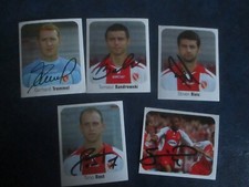 5 FC Energie Cottbus PANINI Sticker Fussball Bundesliga 2006 / 2007 signiert