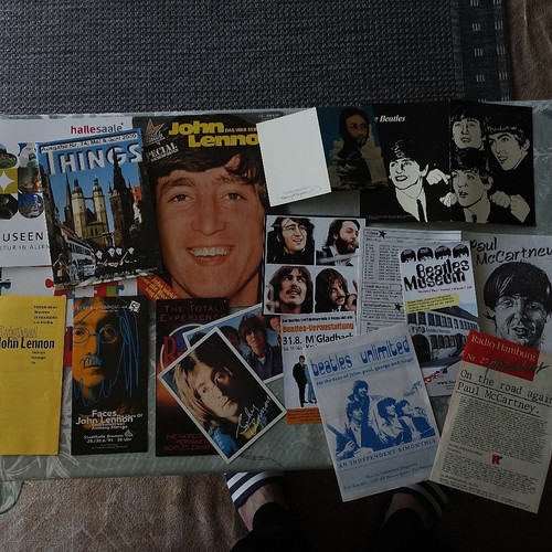 Beatles konvolut prospekte - beatles,