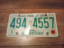 Original US Kennzeichen