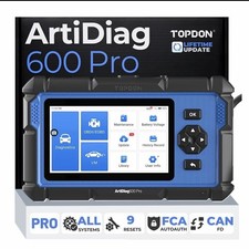 2025 TOPDON ArtiDiag600 PRO OBD2 Diagnosegerät Alle Systeme Lebenslange Updates
