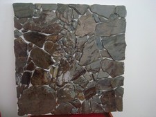Wandbild: Schiefermosaik
