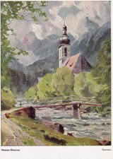 Künstler Postkarte - Hanns