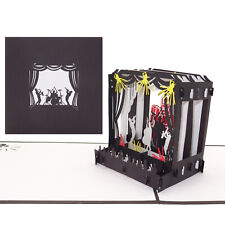 Pop Up Karte "Live Konzert" 3D