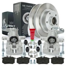 Bremssättel Bremsscheiben Bremsbeläge hinten für Renault Megane Scenic III CC