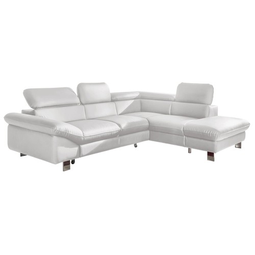 Ecksofa white - -,