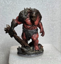 Bergt Troll fertig bemalt Figuren für Tabletop wie D&D und andere