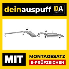 Auspuffanlage für VW Golf II