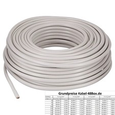  NYM J 3x1,5 3x2,5 5x1,5 5x2,5 mm Mantelleitung Elektroleitung Kabel 10-500m