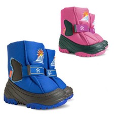 DEMAR Kinder Winterstiefel Winterschuhe Snowboots Schneestiefel SUN RISE