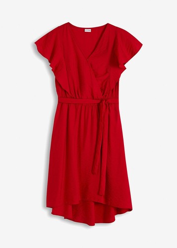 Vokuhila kleid 38 - gr., rot