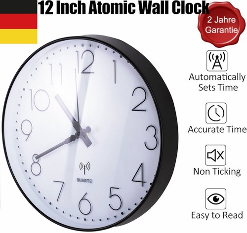 Wanduhr funkuhr leuchtend ohne - funkuhr,