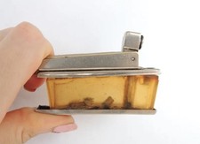 Vintage Benzin Feuerzeug Amata