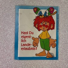FERRERO Sammelbild Sticker Pumuckl Kinderschokolade Bild Nr. 9 von 1985 RARITÄT