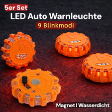 5× Warnleuchte LED