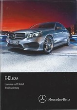 MERCEDES E-Klasse Bedienungsanleitung W212 S212 Betriebsanleitung 2015 212 BA
