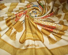HERMES VINTAGE Seidentuch