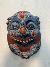Maske Bali Warong handgeschnitzt bemalt