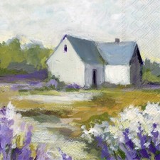 3 Servietten ~ Idyllisches Haus auf dem Land Toskana Provence