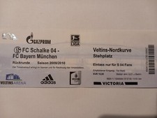 Eintrittskarte/Ticket Fußball