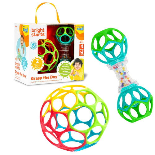 Bright starts easy grasp oball - bright, easy-grasp