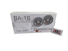 Lautsprecher Boxen Baseline BA-16 EVO, DIN 165, 2-Wege, 120 Watt, 2 Stück
