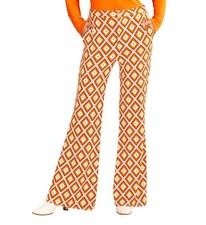 Schlaghose groovy 70s rhombus - schlaghose,