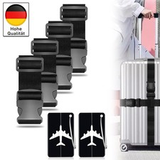 4x Reise Koffergurt