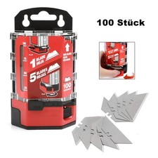 Goldblatt 100 Stück Allzweckklingen aus gehärtetem SK2M-Stahl mit Spender