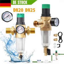 Rückspülfilter mit Manometer