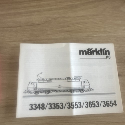 Märklin gebrauchsanleitung - märklin,