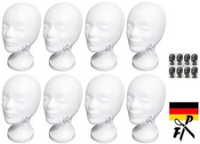 ♥♥♥ 8 x FP Styroporkopf