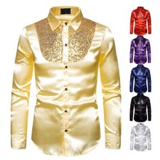 Herren Shirt Glitzer
