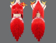 Tanzkleid, Rot, Latein Dance