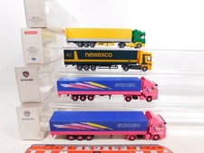 4x Wiking H0 1:87 Sattelzug/SZ Scania: 510 + 537 newexco etc NEUW+OVP #DD500-0,5