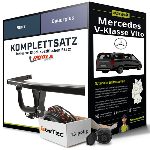 Anhängerkupplung starr für
