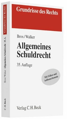 Allgemeines schuldrecht - allgemeines,