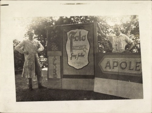 Foto reklametafeln 1931 - foto,