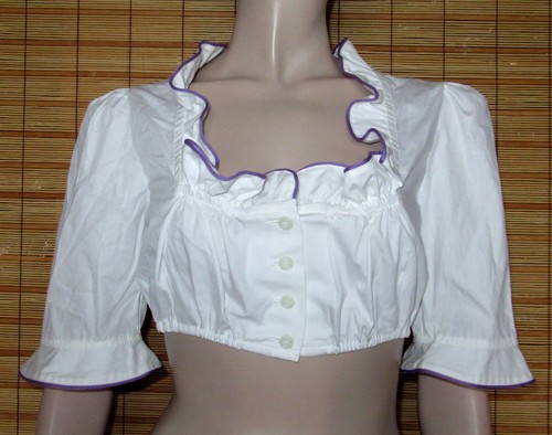 Weisse dirndlbluse - weisse,