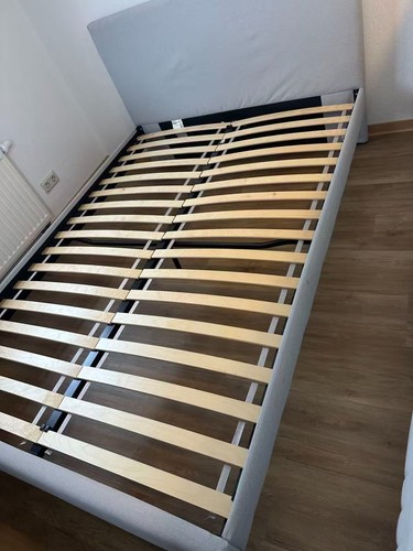 Ikea bett 140x200 - ikea, grau