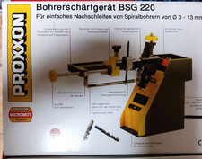 Proxxon BSG 220 Bohrerschleifmaschine wie Neu