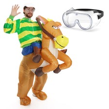 GRÜNES JOCKEY KOSTÜM REITEN