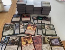 1100 Magic The Gathering Karten mit Uncommons und Rares MtG  Sammlung Deck