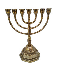 Menora Kerzen Leuchter Volksmund Judenleuchter 7 Arme Geschenk Vintage Ästhetik