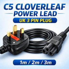 C5 Kleeblatt Laptop Stromkabel