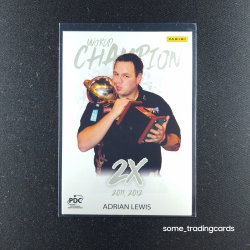 Panini adrian lewis champion - adrian,