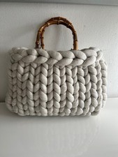 Sommerliche Grobstricktasche