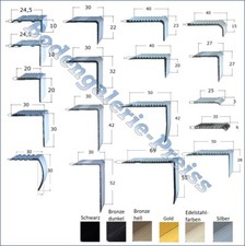 Treppenkantenprofil Alu