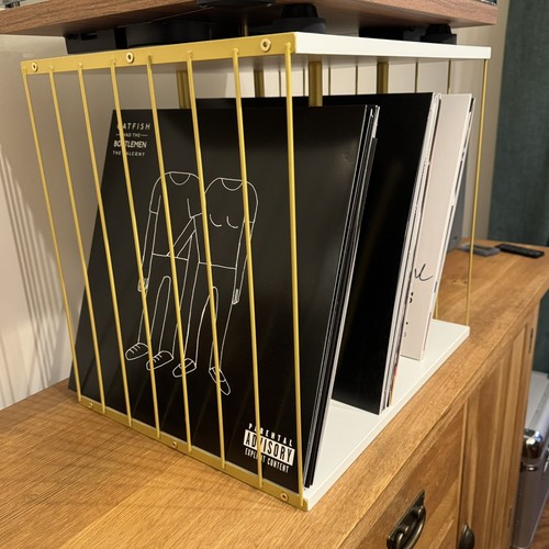 Vinyl record storage metal - metal, &