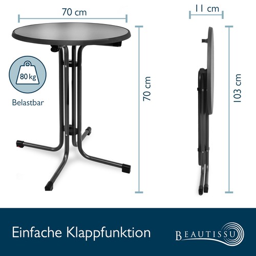 Bistrotisch campingtisch - bistrotisch,